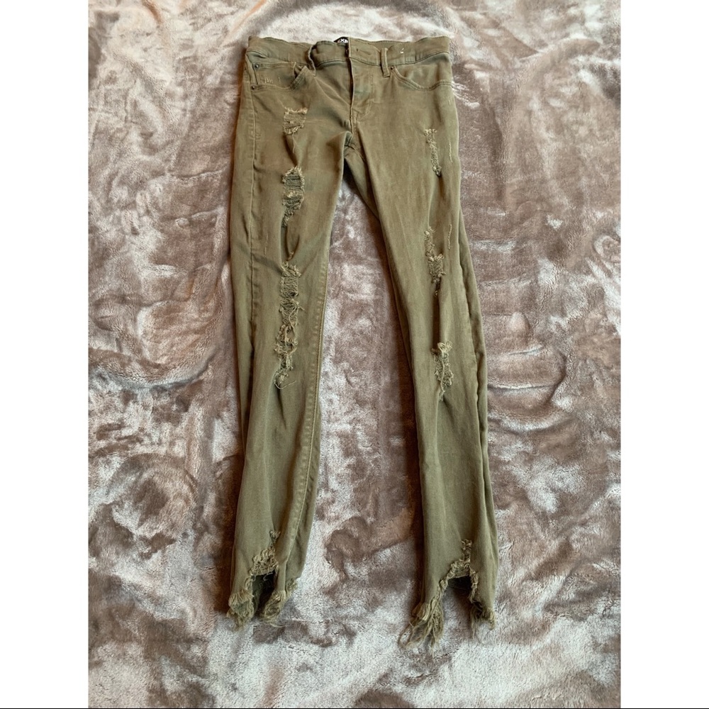 Express Ankle Legging Mid Rise Jeans